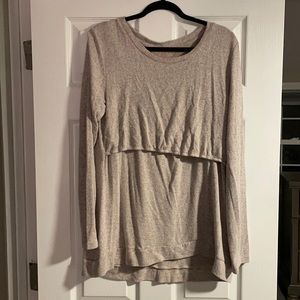 Latched mama nursing sweater